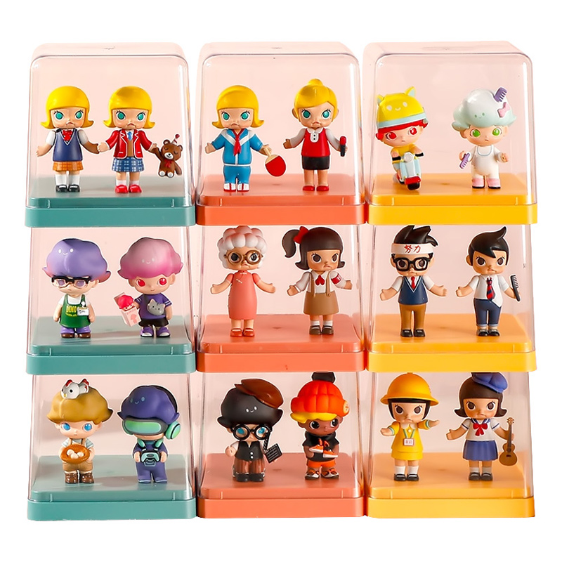 Kaman blind box storage dustproof display cabinet shelf