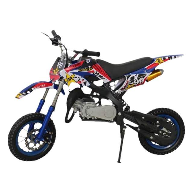 Small petrol mini motocross mountain locomotive