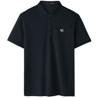 HLA/海澜之家马年贺岁短袖POLO衫26春夏新撞色刺绣翻领凉感上衣男