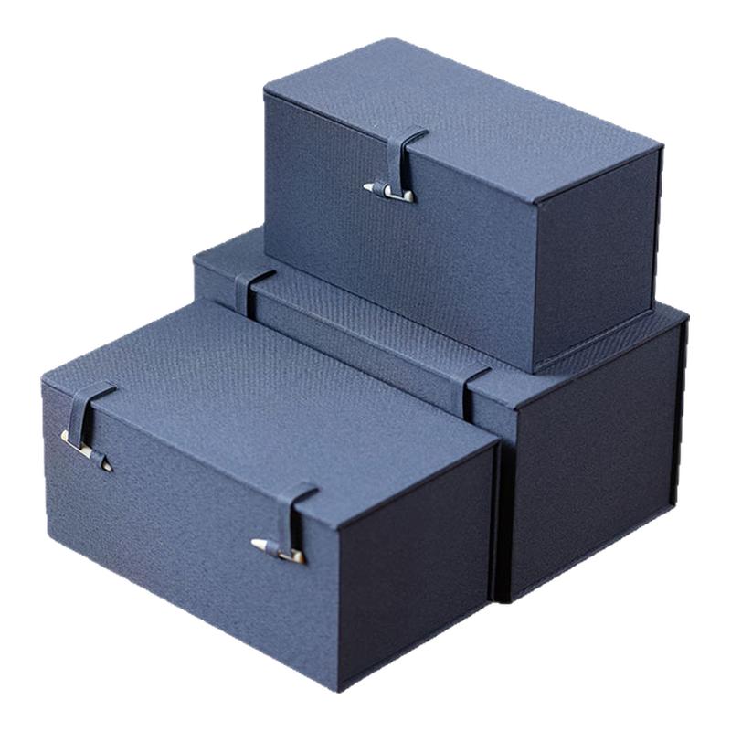 Rectangular miscellaneous vase gift box Chinese style handicraft packaging brocade box cultural ceramic antique storage empty box