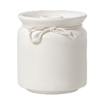 Story of Home Household lard jar ceramic high temperature resistant kitchen oil spicy chili oil storage sealed jar with lid