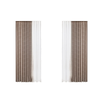 All Friends Customized Bedroom Curtains Full Shade 2023 New Living Room Sound - reducing Sun Cloth hook