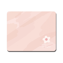 方形小号创意简约鼠标垫防滑垫加厚便携护腕垫小清新花朵ins男女生学习办公写字台桌垫家用笔记本电脑键盘垫