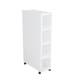 Bathroom and kitchen 18cm ultra-narrow slit storage narrow cabinet