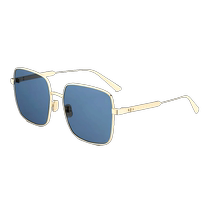 (Self-operated) DIOR Dior sunglasses womens CANNAGE S1U classic square metal fashion large frame sunglasses