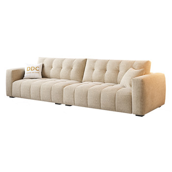 Ddc creamy chenille fabric sofa Ddc creamy chenille fabric sofa