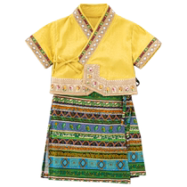 Childrens costumes boys and girls dance costumes Liuyi ethnic minority costumes Dai costumes performance costumes classical dance