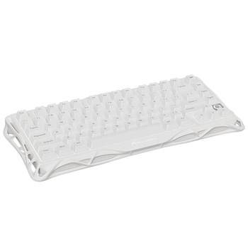 Cocoon three-mode mechanical keyboard bionic curved outer frame