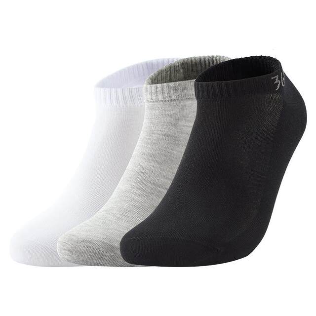 361 ອຸປະກອນເສີມກິລາ 2026 Spring New Men's Flat Socks ສາມຄູ່