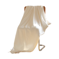 Silkworm Queen silk cotton double-sided blanket baby type A thin quilt spring and summer 100% mulberry silk newborn blanket