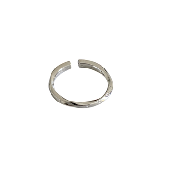 Sterling silver tail ring mobius star sterling silver ring