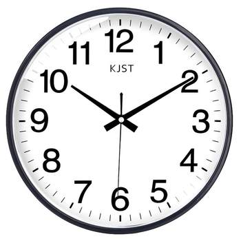 Quartz wall watch glass silent wall clock