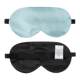 Can't be any thinner. Thin, breathable, double-sided silk eye mask