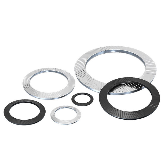 Complete collection of double-sided teeth self-locking washer