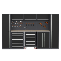 Shengjing workstation combination tool cabinet workshop auto repair tool cart trolley tool table garage repair workbench
