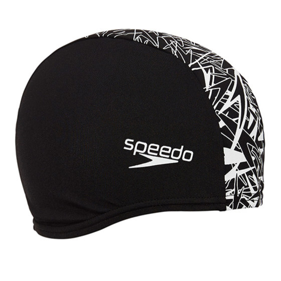 Speedo/speedo 패브릭 성인 남성과 여성을 위한 편안한 비스트레칭 천 수영 모자 염소 방지 캐주얼 수영 모자