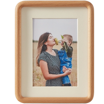 Chuxin – cadre photo créatif en bois massif mortaise et tenon simple impression de photos haut de gamme cadeau danniversaire pour fille