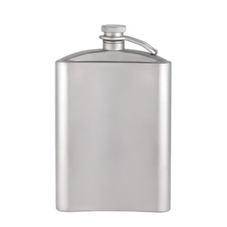 Titanium craftsman outdoor pure titanium wine bottle half jin jin equal to 0.5 kg