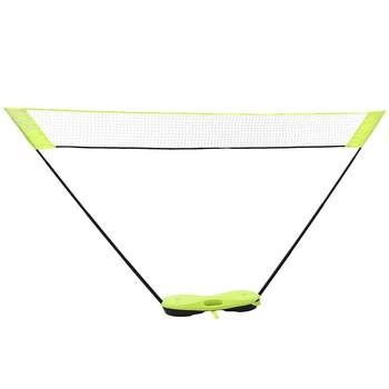 ແບັດມິນຕັນ Decathlon net standard net outdoor portable badminton net frame blocking wind-resistant badminton quick opening net IVH1