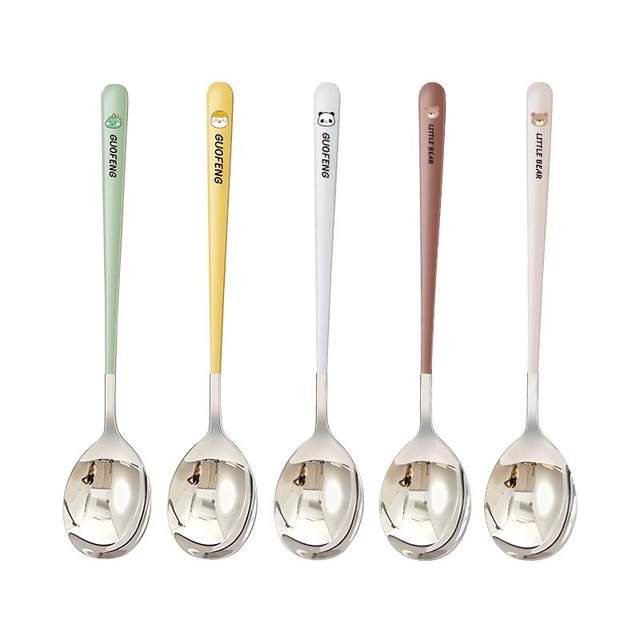 316 stainless steel household spoon food grade watermelon spoon personal special meal spoon high-looking spoon children