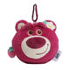 Disney Strawberry Bear Coin Wallet Headphones Pack Key Bag