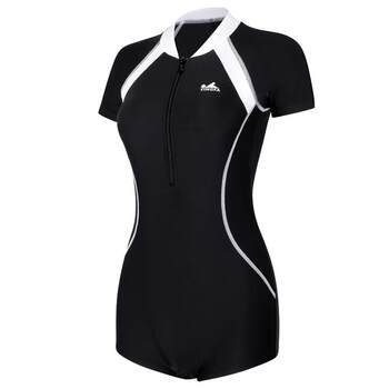 Yingfa's new trendy belly-covering and slimming professional swimming equipment