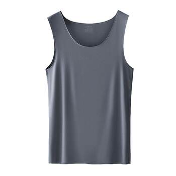Modal seamless vest men's summer thin autumn and winter hurdle bottoming underwear sleeveless fitness cotton undershirt