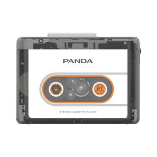 熊猫6508新品立体声磁带播放机随身听卡带单放老式复古蓝牙可充电