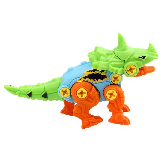 Toy children DIY assembled dinosaur removable assembly deformation screw combination set boy puzzle disassembly