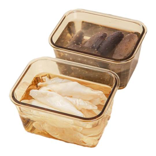 Sea cucumber soaked large-capacity container sealed preservation box