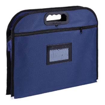 Business zipper men's waterproof oxford canvas conference