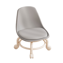 Dongwo Naijia rattan chair plastic dining chair home balcony leisure chair backrest chair wabi-sabi wind ancient style sedentary