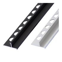 Dianjuege 18mm wall panel edge strip aluminum alloy closing profile card slat decorative strip metal wire I-shaped positive corner