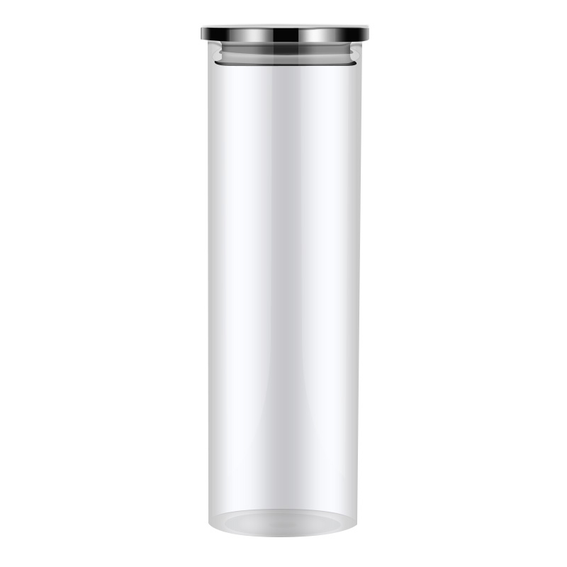 Household glass bottle storage tank high borosilicate glass