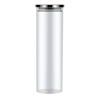 Household glass bottle storage tank high borosilicate glass