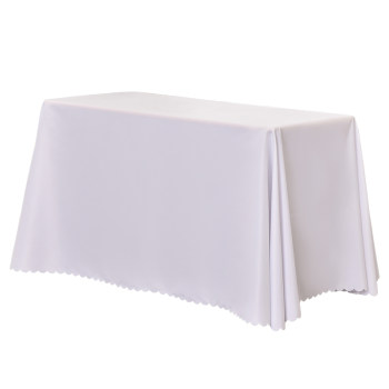 White fabric modern minimalist conference room long tablecloth White fabric modern minimalist conference room long tablecloth
