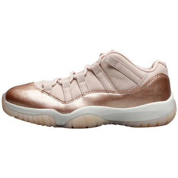 Niu coax Air Jordan 11 ຕ່ໍາ AJ11 rose gold ເກີບບ້ວງຕ້ານການ slip AH7860-105