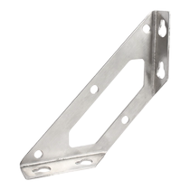 Multifunctional thickened stainless steel fixed corner code 90 degree right angle triangle iron bracket cabinet wall cabinet furniture connector