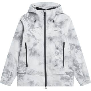 Li ning outdoor cf trazabilidad 丨 chaqueta wanlongjia nueva chaqueta de montañismo impermeable y a prueba de viento con capucha de invierno para hombres