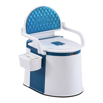 Movable elderly toilet home elderly deodorant portable toilet spittoon pregnant woman potty adult toilet chair