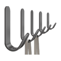 Mu Shengge hook strong adhesive no punching bathroom wall hanging on the wall behind the kitchen bathroom door traceless adhesive hook