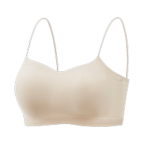 Tube top bra anti-exposure womens vest style summer thin no-wear bra spaghetti straps inside small sling inside seamless chest wrapping