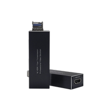 Mini 4K HDMI optical transceiver SFP port HD fiber extender Type-C interface power supply 5~12V supports 4K@30hz fiber conversion transceiver transmitter single mode single fiber L