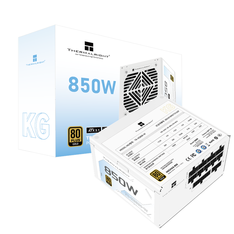 Thermalright TR-KG850-W 电源850W金牌全模组电源ATX3.1规格