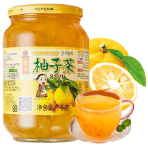 South Korea imported honey grapefruit tea passion fruit jam tea summer flush drink fruit lemon 1KG canned