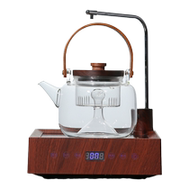 Rongshantang Electrical Glass Teapot Double Liner Tea Maker Automatic Water Supply Electric Ceramic Stove Tea Making Teapot Set