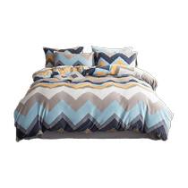 Love the coral velvet four-piece set warm velvet three-piece set flannel thickened warm autumn and winter student kit warm velvet