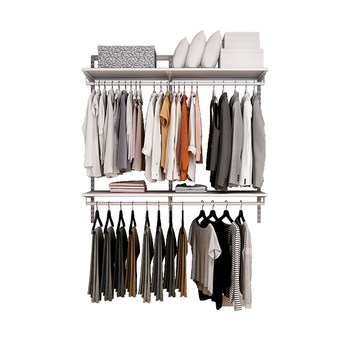 Binaixiangshan whole house custom-made one-wall metal wardrobe furniture mini walk-in cloakroom 1.5 meters