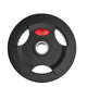 5cm rubber-coated three-hole iron sheet commercial US team weightlifting rack