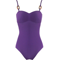 Masked Cat Purple Swimsuit Women's 2024 New One-piece Suspender Small Breast Push-Up Hot Spring Vacation Internet Celebrity Bikini